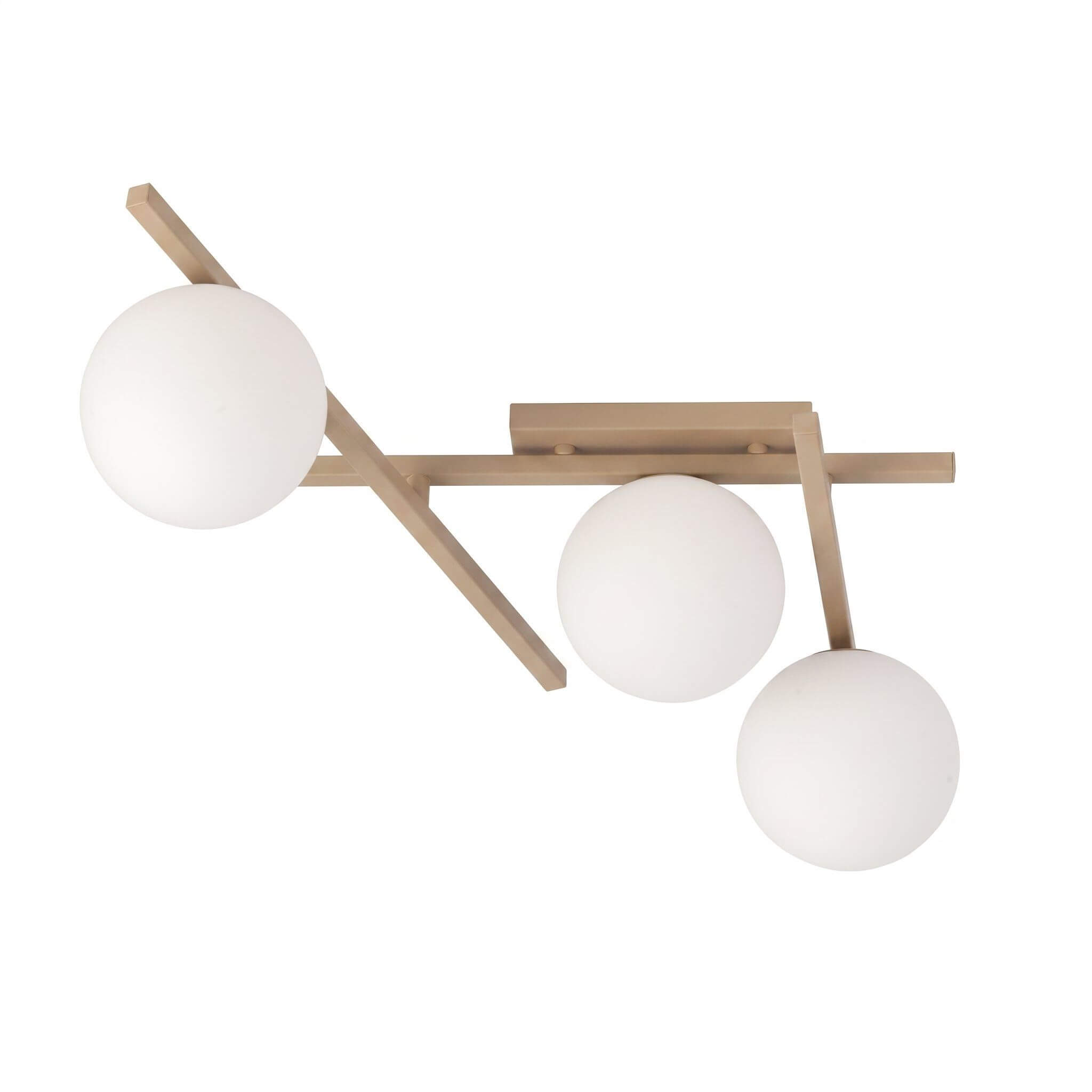 Emibig Smart lámpara de techo 3x10 W blanco-beige 1793/3