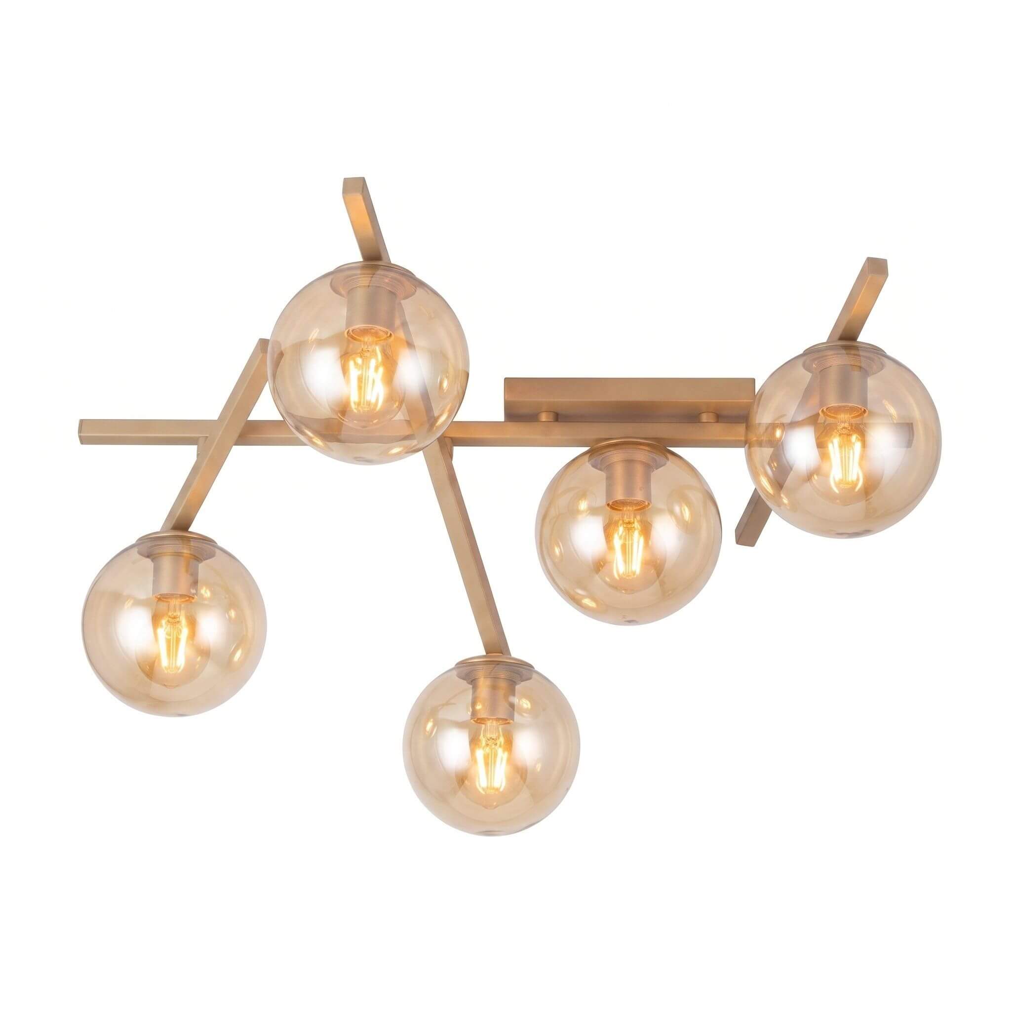 Emibig Smart lámpara de techo 5x10 W beige 1794/5