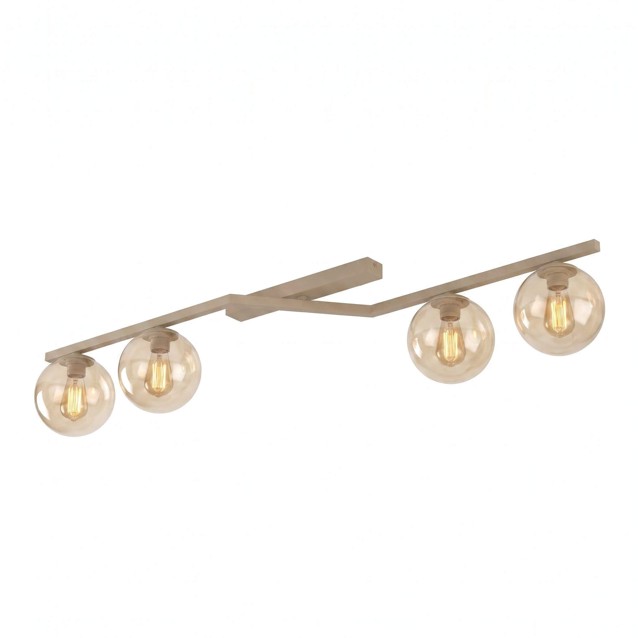Emibig Naton lámpara de techo 4x8 W beige 1802/4