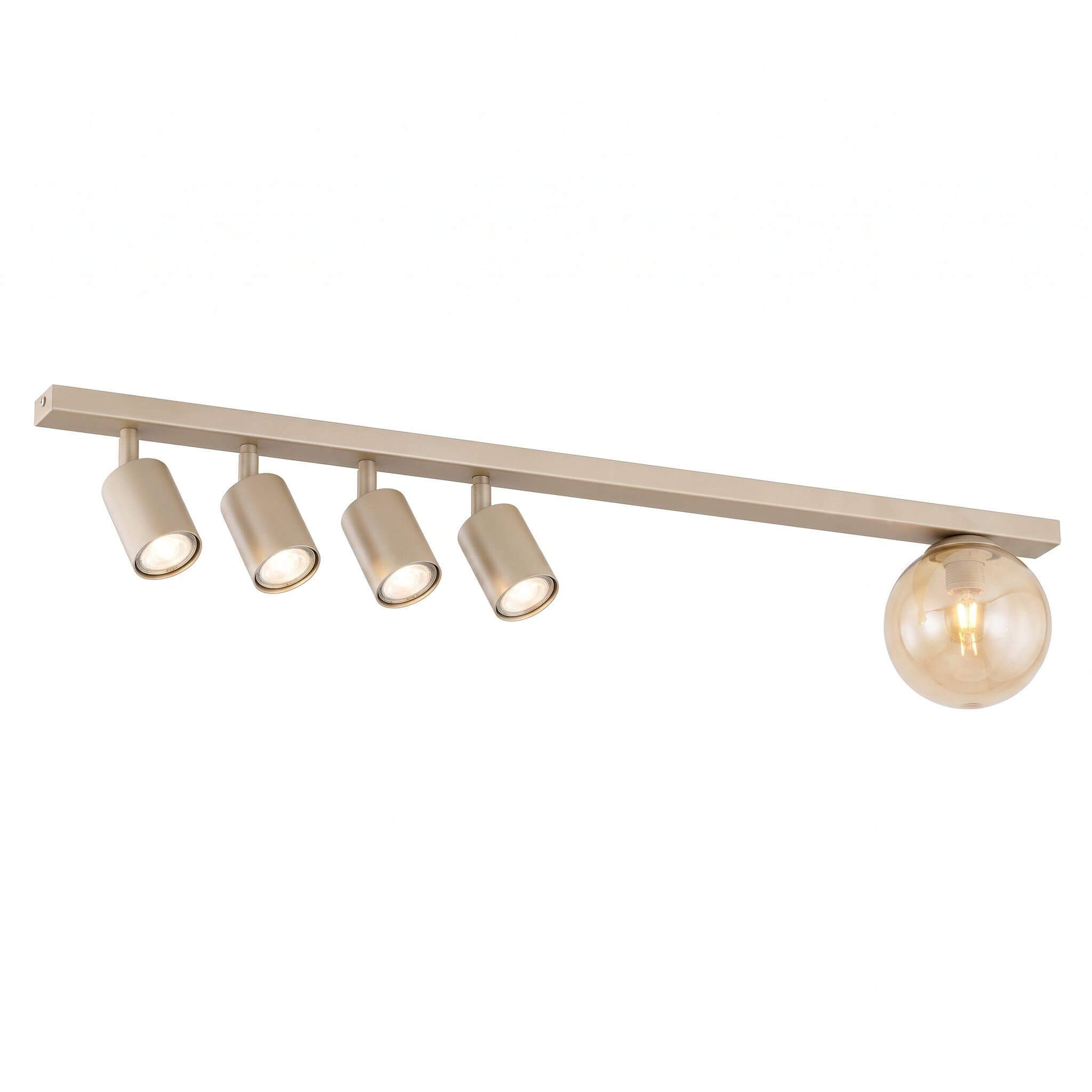 Emibig Baster lámpara de techo 5x10 W beige 1815/5