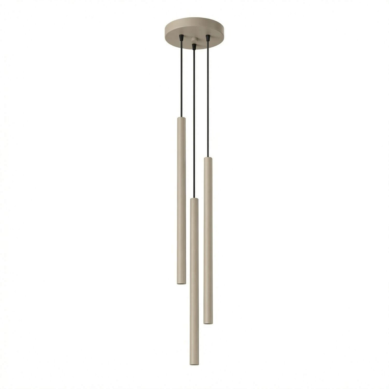 Sollux Lighting Pastelo lámpara colgante 3x8 W beige SL.2119