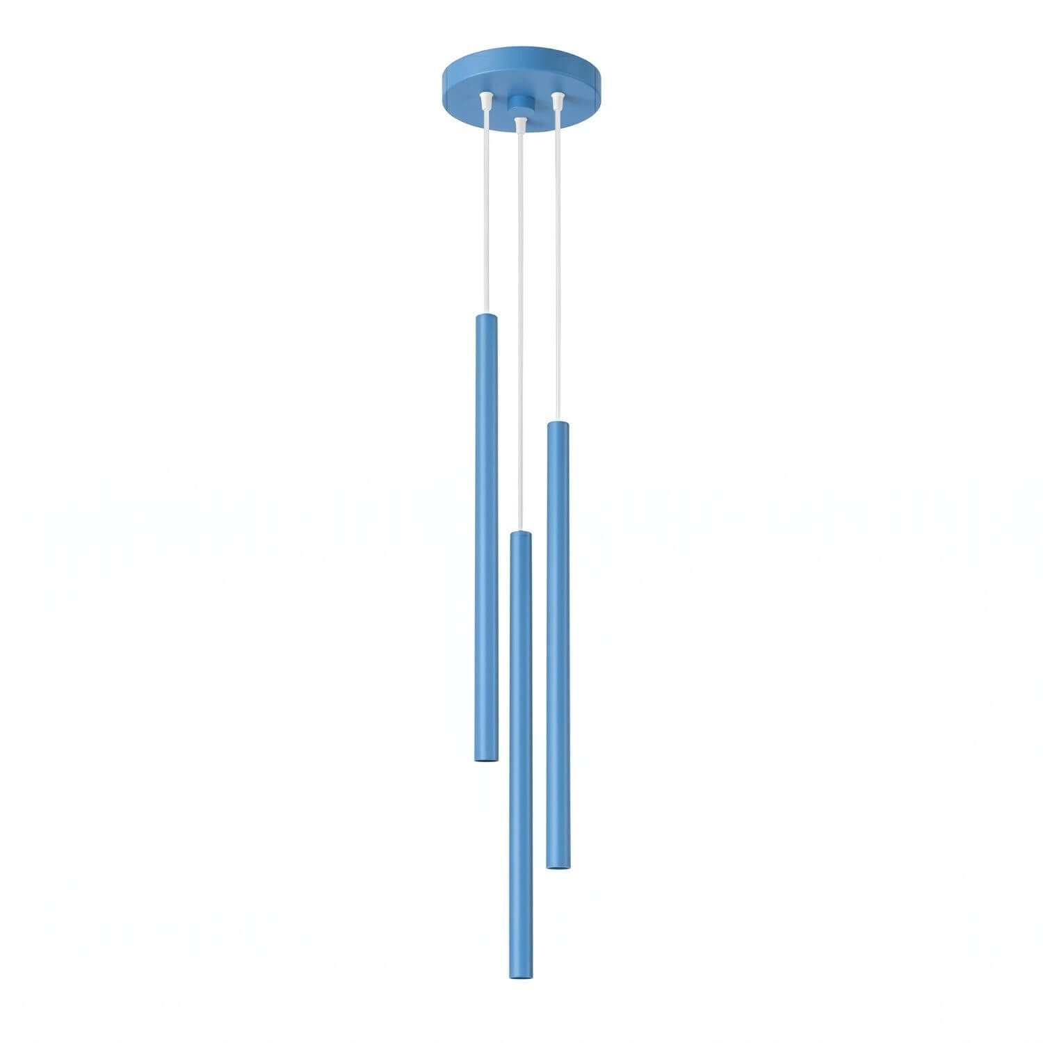 Sollux Lighting Pastelo lámpara colgante 3x8 W azul SL.2151
