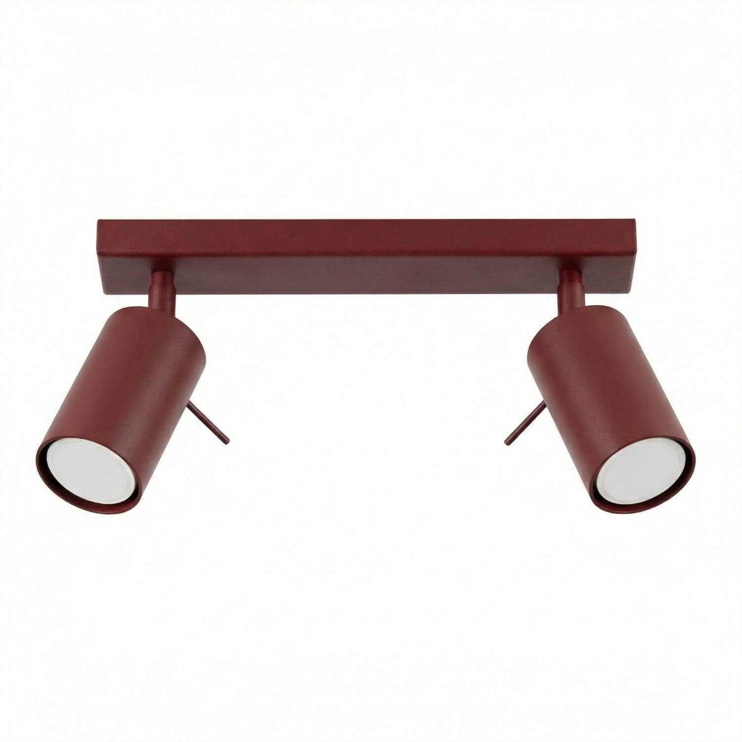 Sollux Lighting Ring lámpara de techo 2x10 W burdeos SL.2160