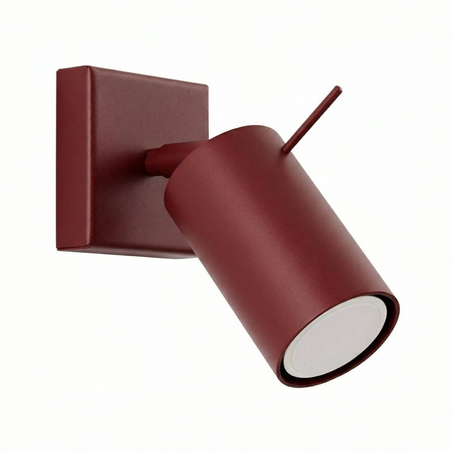 Sollux Lighting Ring lámpara de pared 1x10 W burdeos SL.2159