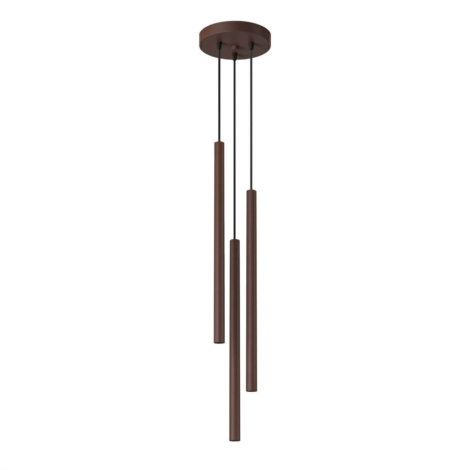 Sollux Lighting Pastelo lámpara colgante 3x8 W marrón SL.2147