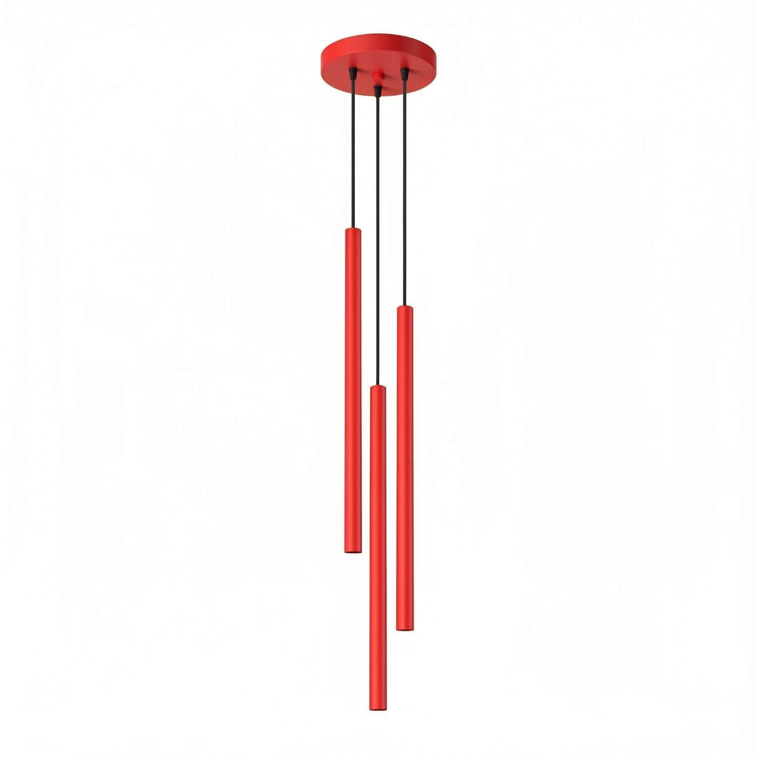 Sollux Lighting Pastelo lámpara colgante 3x8 W rojo SL.2143