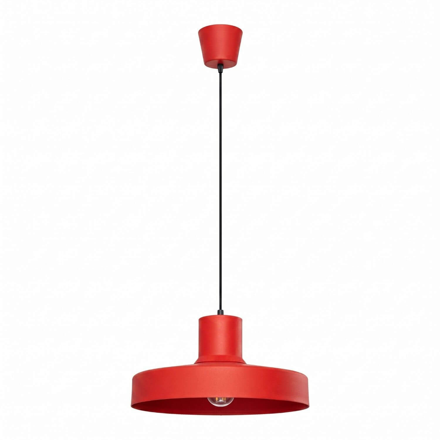 Sollux Lighting Bilo lámpara colgante 1x15 W rojo SL.2057