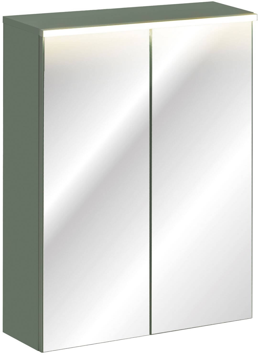 Comad Sombra Green armario 60x19x78 cm con espejo verde GREEN UN 84-60-2D