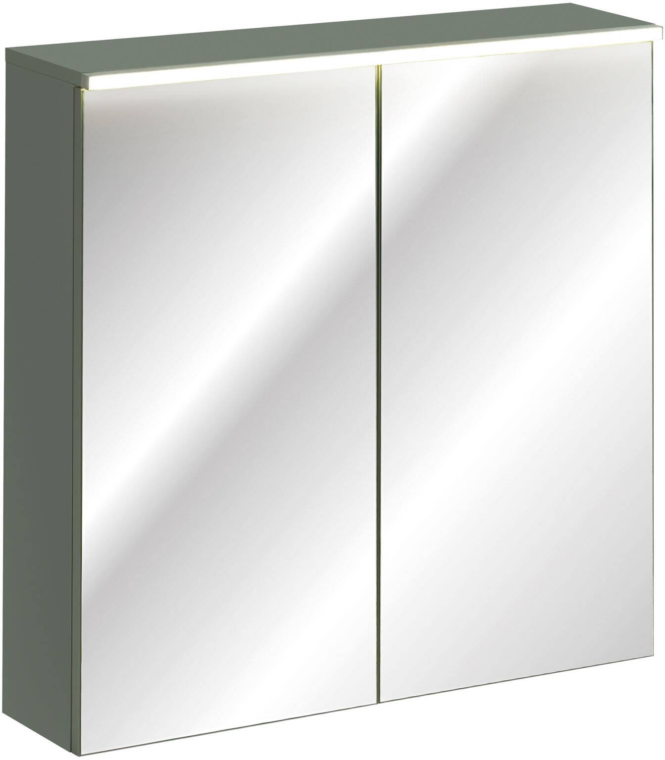Comad Sombra Green armario 80x19x78 cm con espejo verde GREEN UN 84-80-2D
