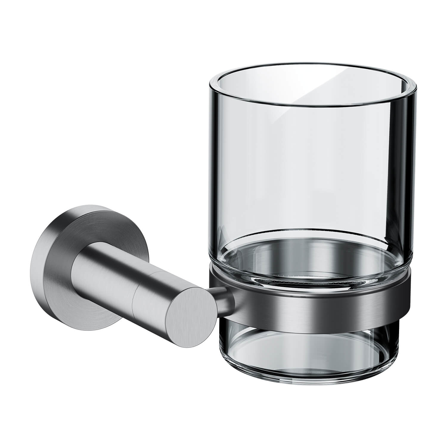 Omnires Modern Project vaso para cepillos de dientes transparente MP60320NI