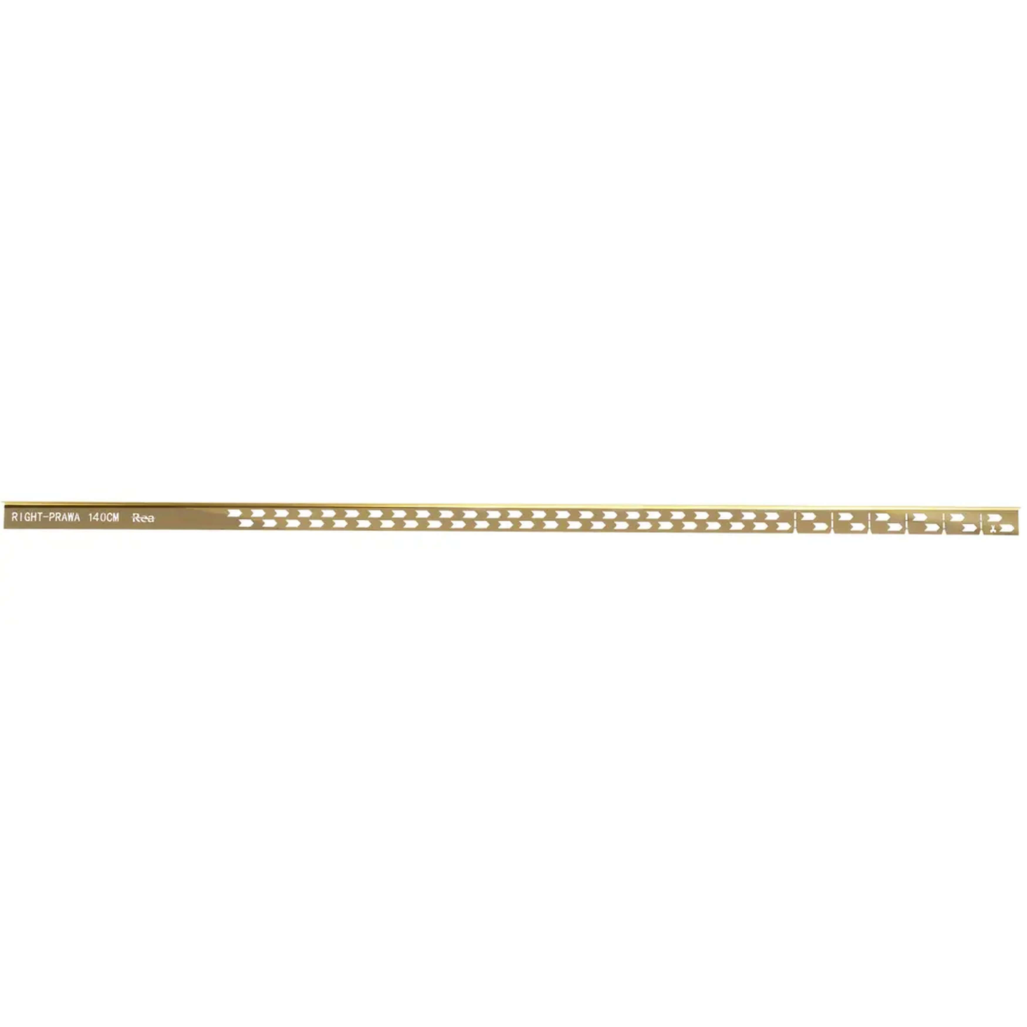 Rea perfil con pendiente 140 cm dorado REA-K3224