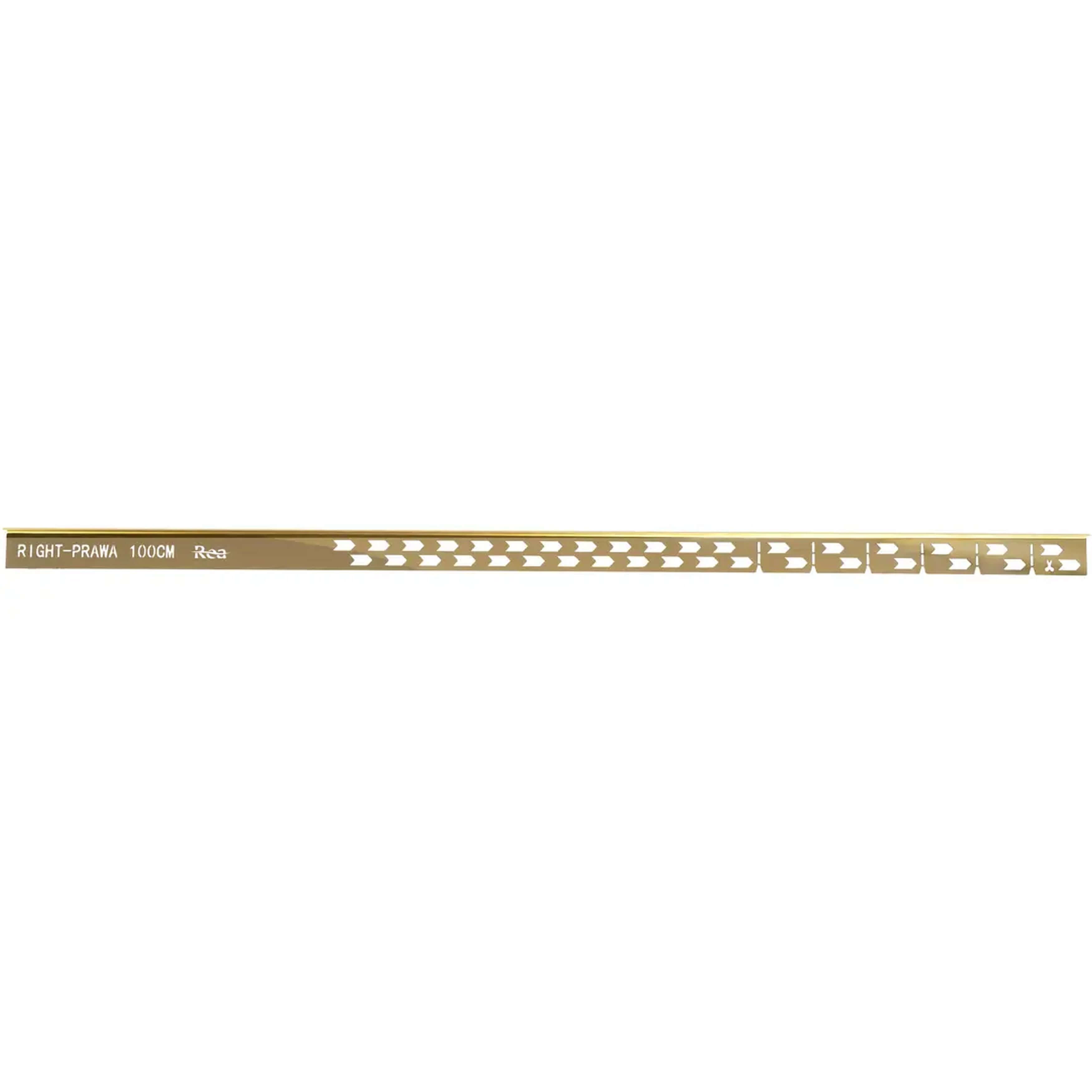 Rea perfil con pendiente 100 cm dorado REA-K3213