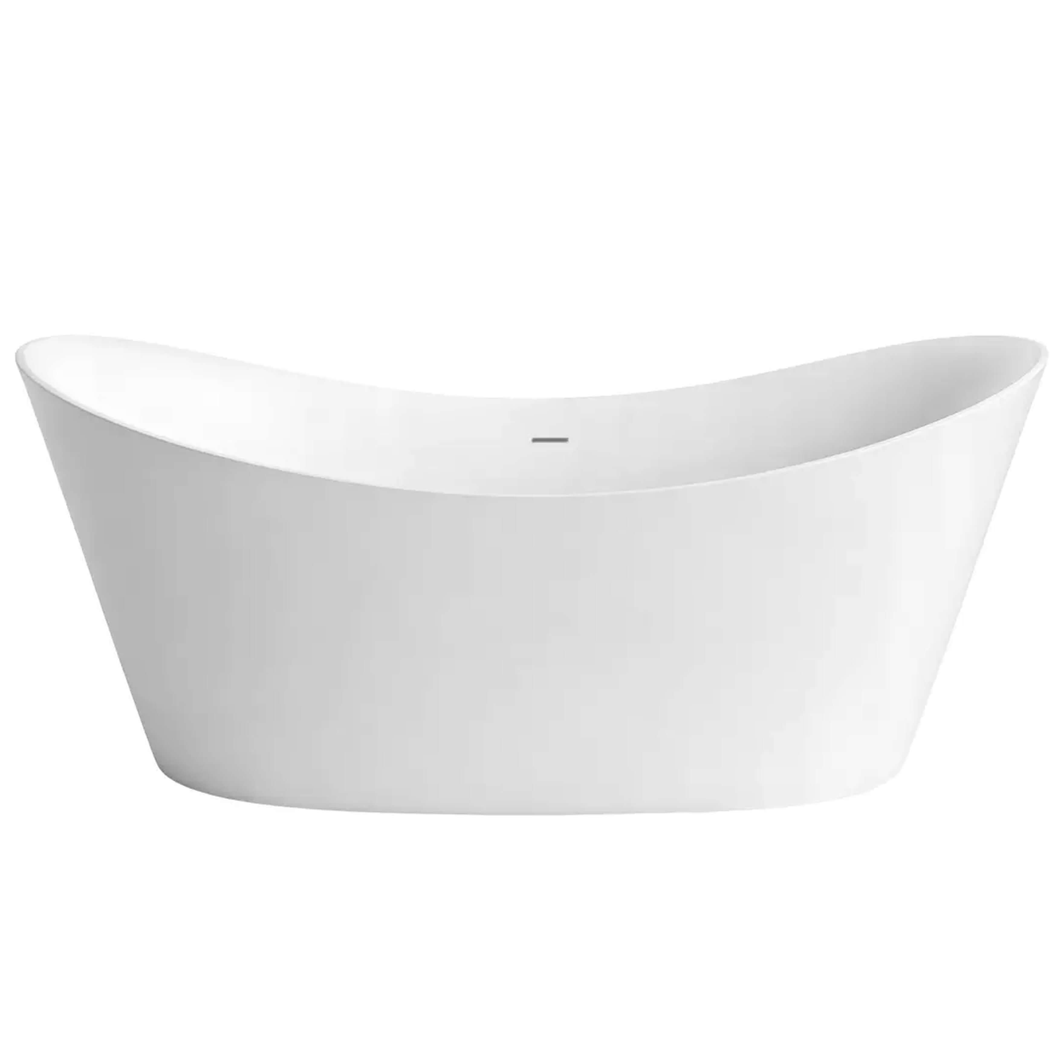 Rea Ferrano bañera exenta 170.5x72.5 cm oval blanco REA-W1800