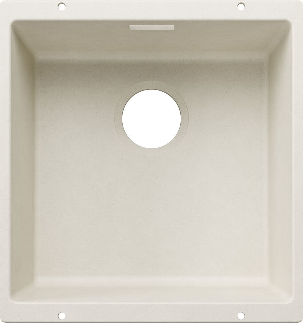 Blanco Subline 400-U fregadero de granito 46x43 cm blanco 527788