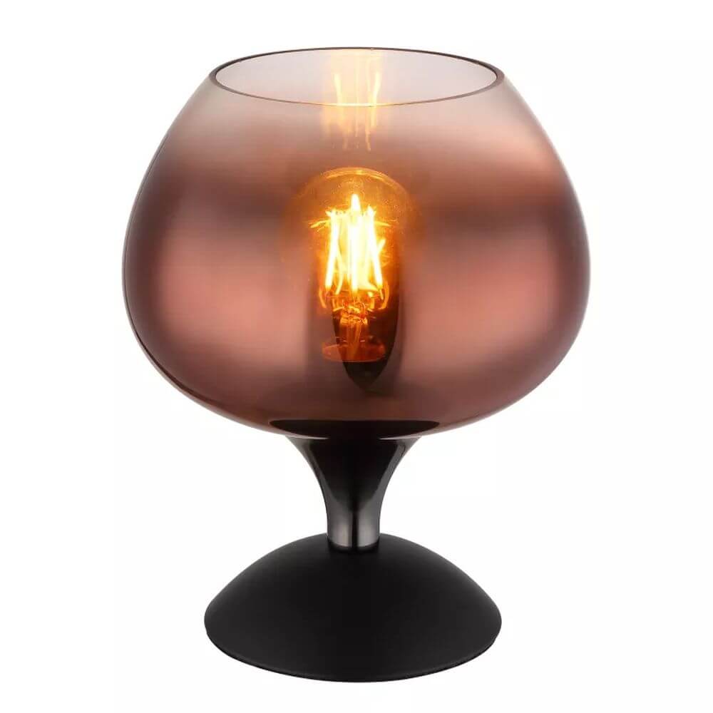 Globo Lighting Maxy lámpara de sobremesa 1x40 W negro 15548T2G