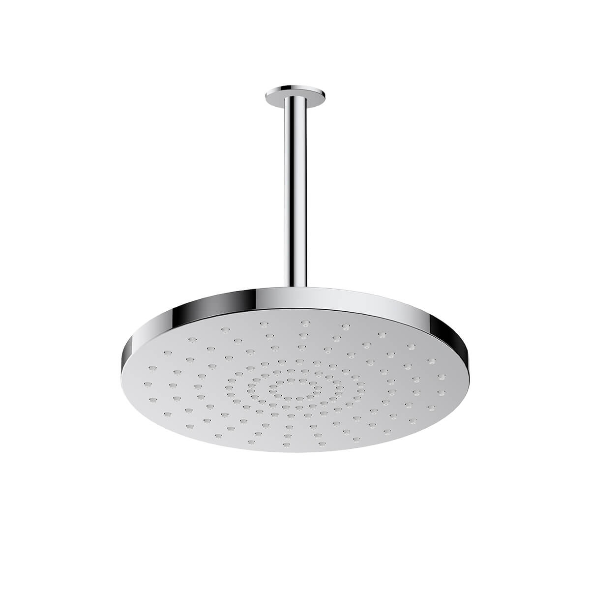 Conjunto ducha con efecto lluvia Oltens Alvo 37011100, brazo de ducha Oltens Aera 39404100