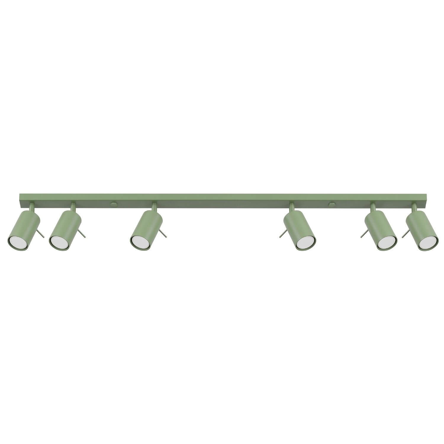 Sollux Lighting Ring lámpara de techo 6x10 W verde SL.2182
