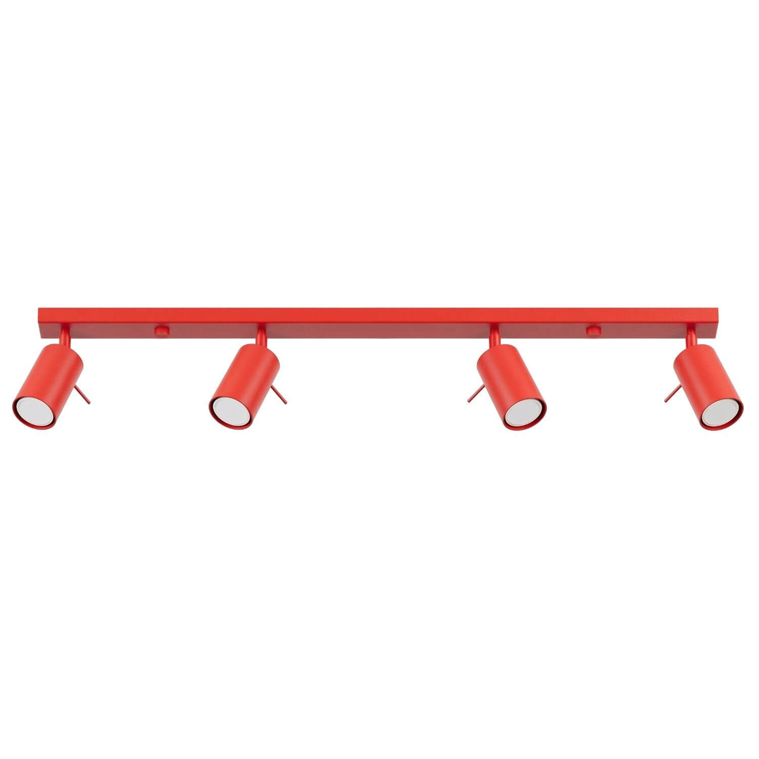 Sollux Lighting Ring lámpara de techo 4x10 W rojo SL.2193