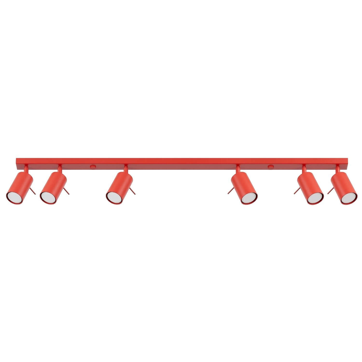 Sollux Lighting Ring lámpara de techo 6x10 W rojo SL.2194