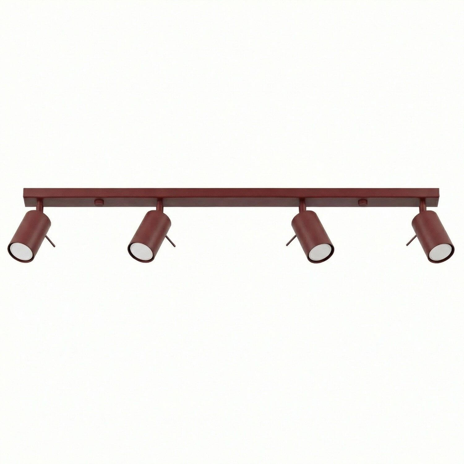 Sollux Lighting Ring lámpara de techo 6x10 W burdeos SL.2164