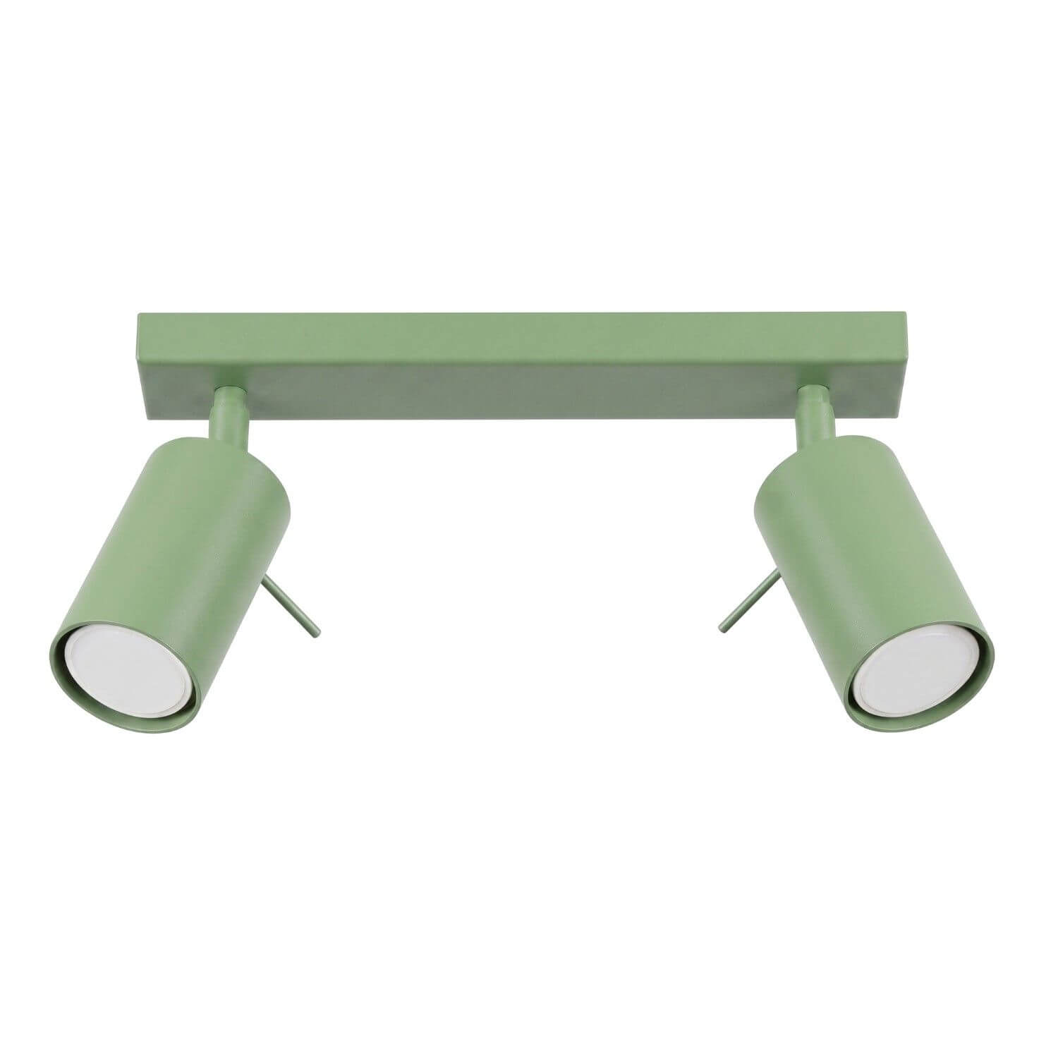 Sollux Lighting Ring lámpara de techo 2x10 W verde SL.2178