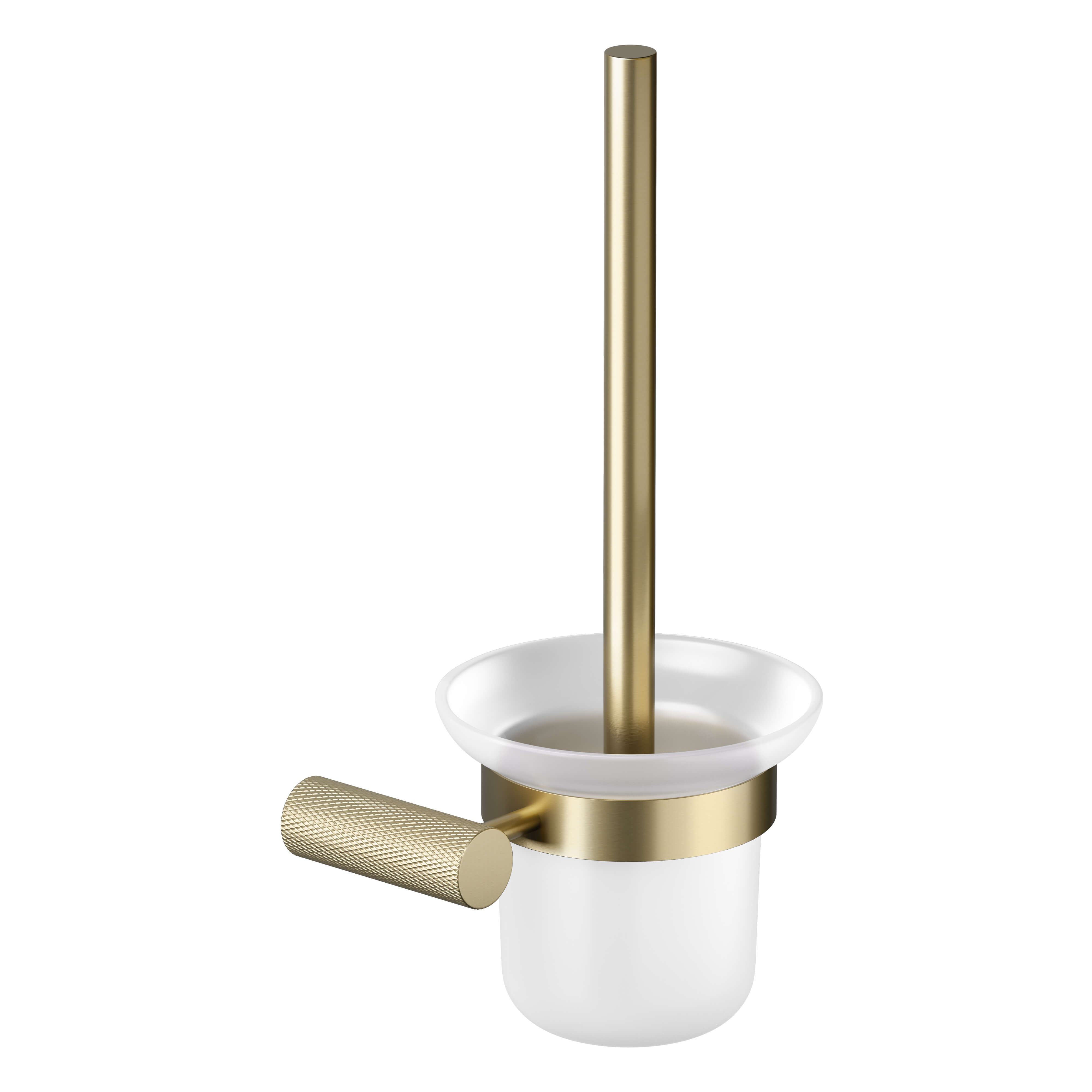 Cersanit Zen escobilla de baño colgado oro S1001-140