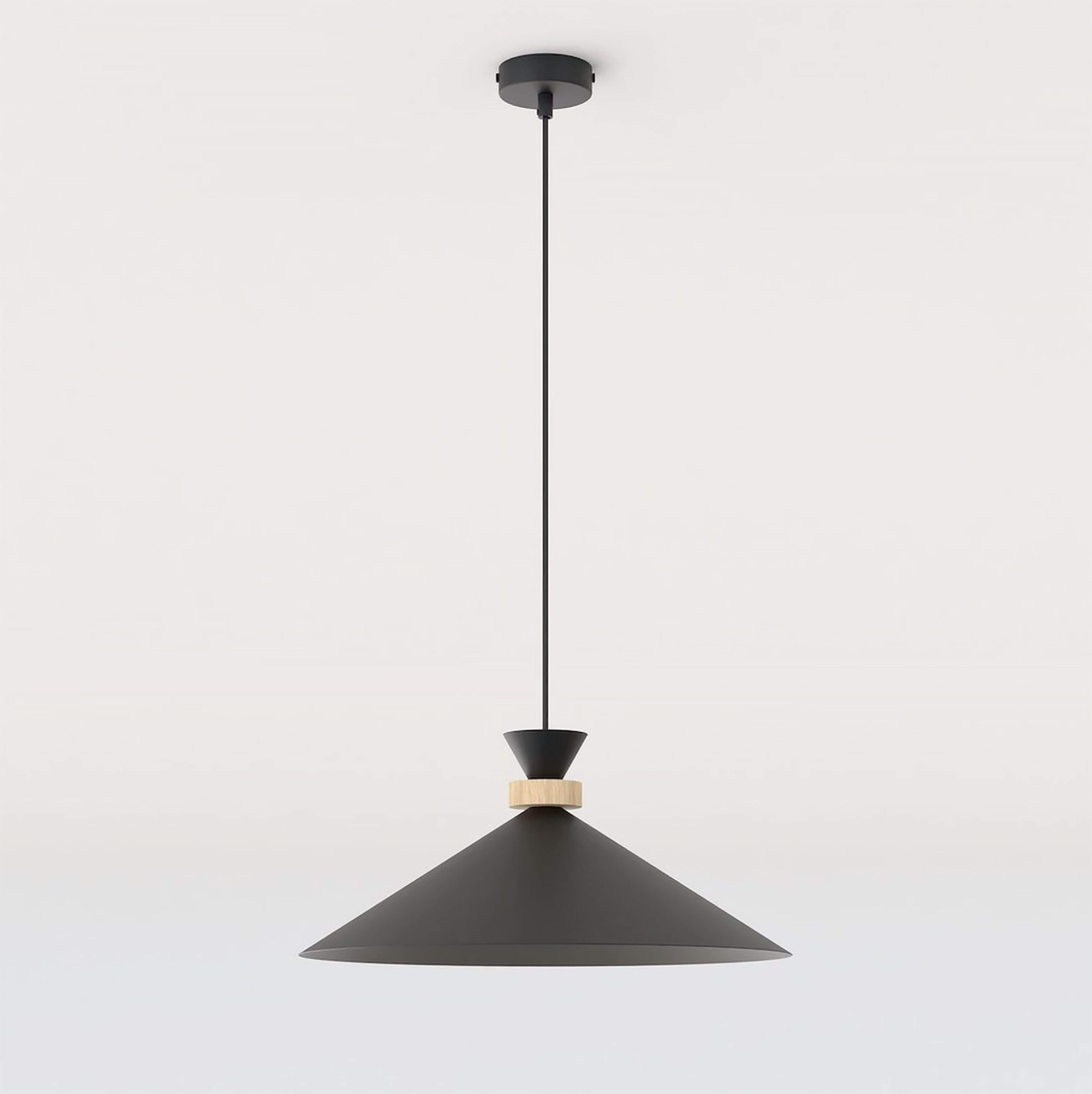 Emibig Olivio lámpara colgante 1x10 W negro 1748/1M