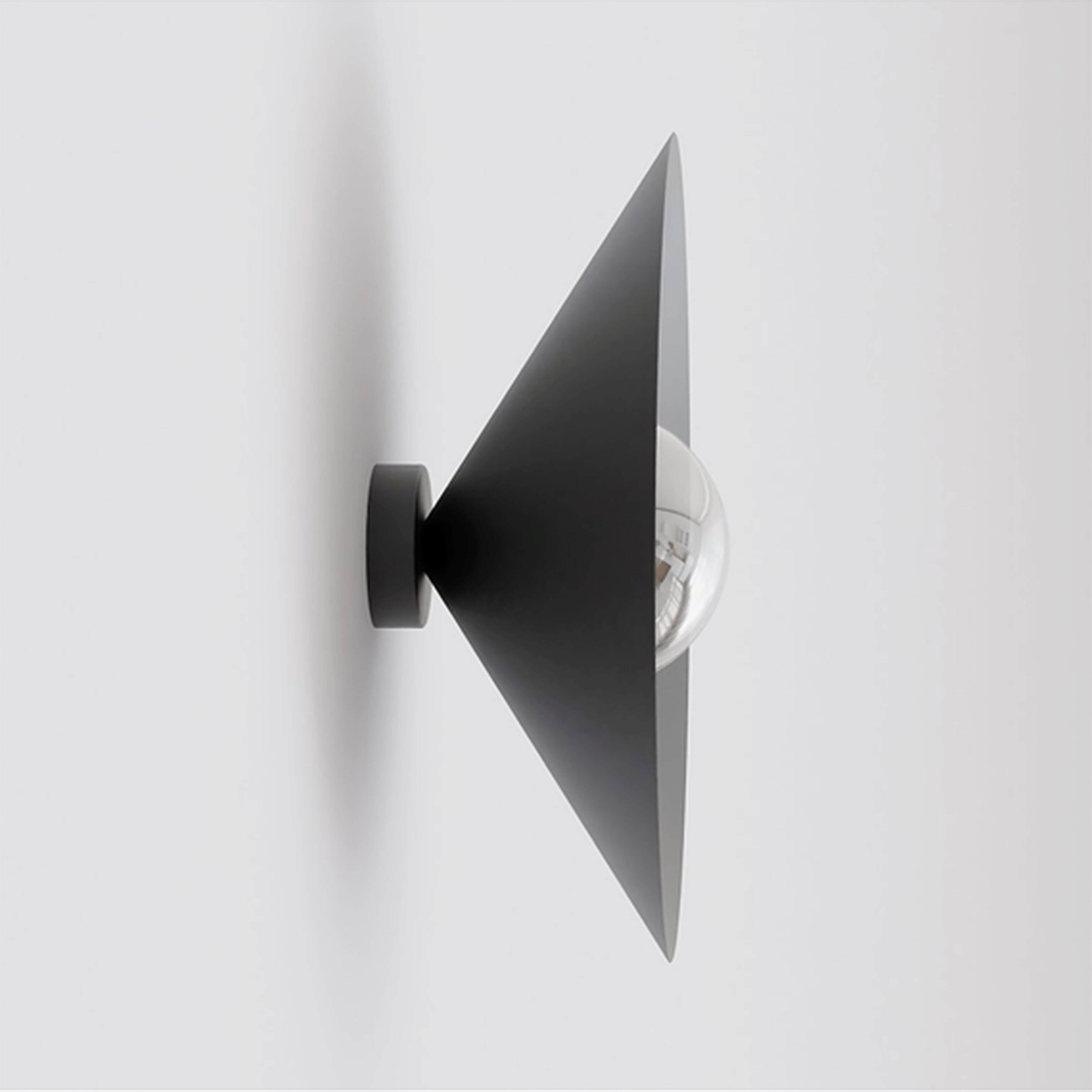 Emibig Mono lámpara de pared 1x10 W negro 1716/K1M