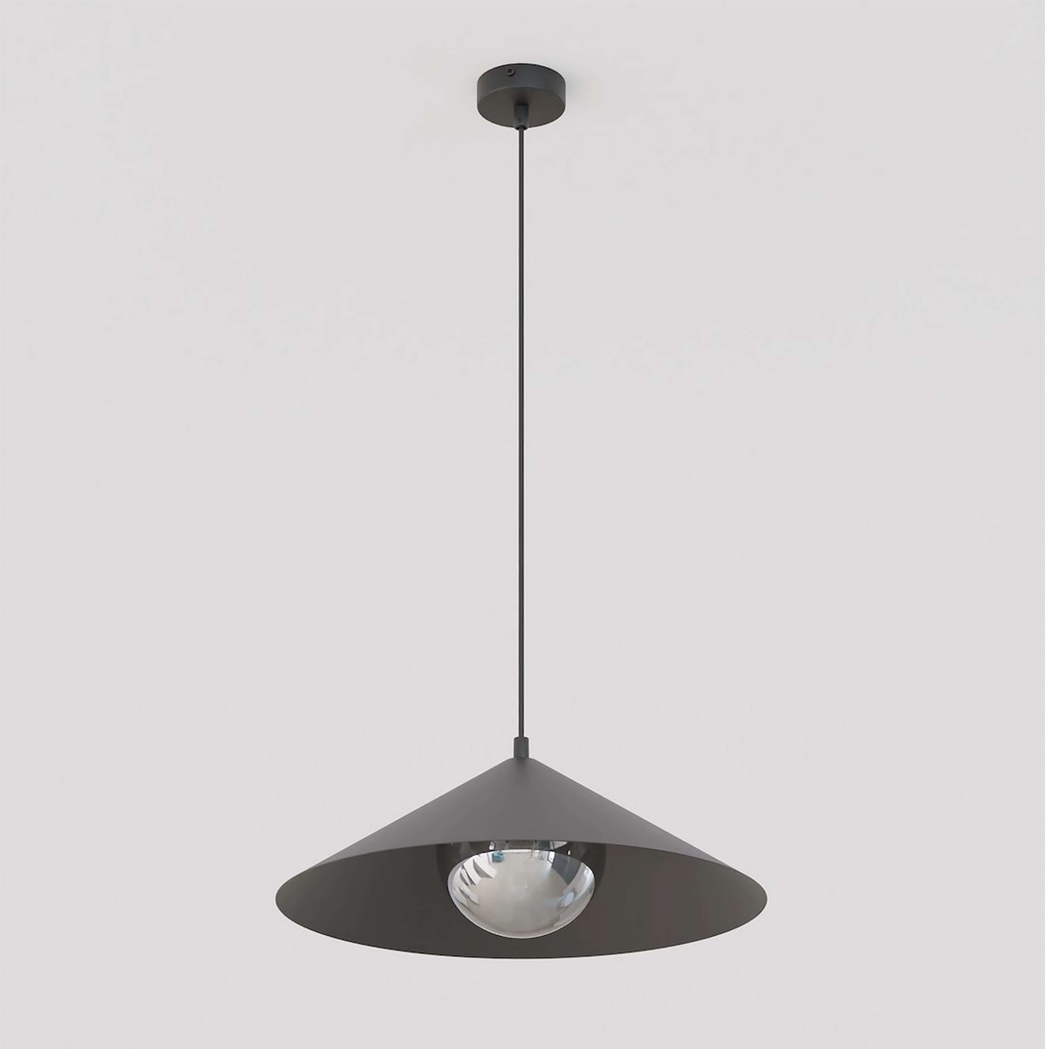Emibig Mono lámpara colgante 1x10 W negro-grafito 1721/1M