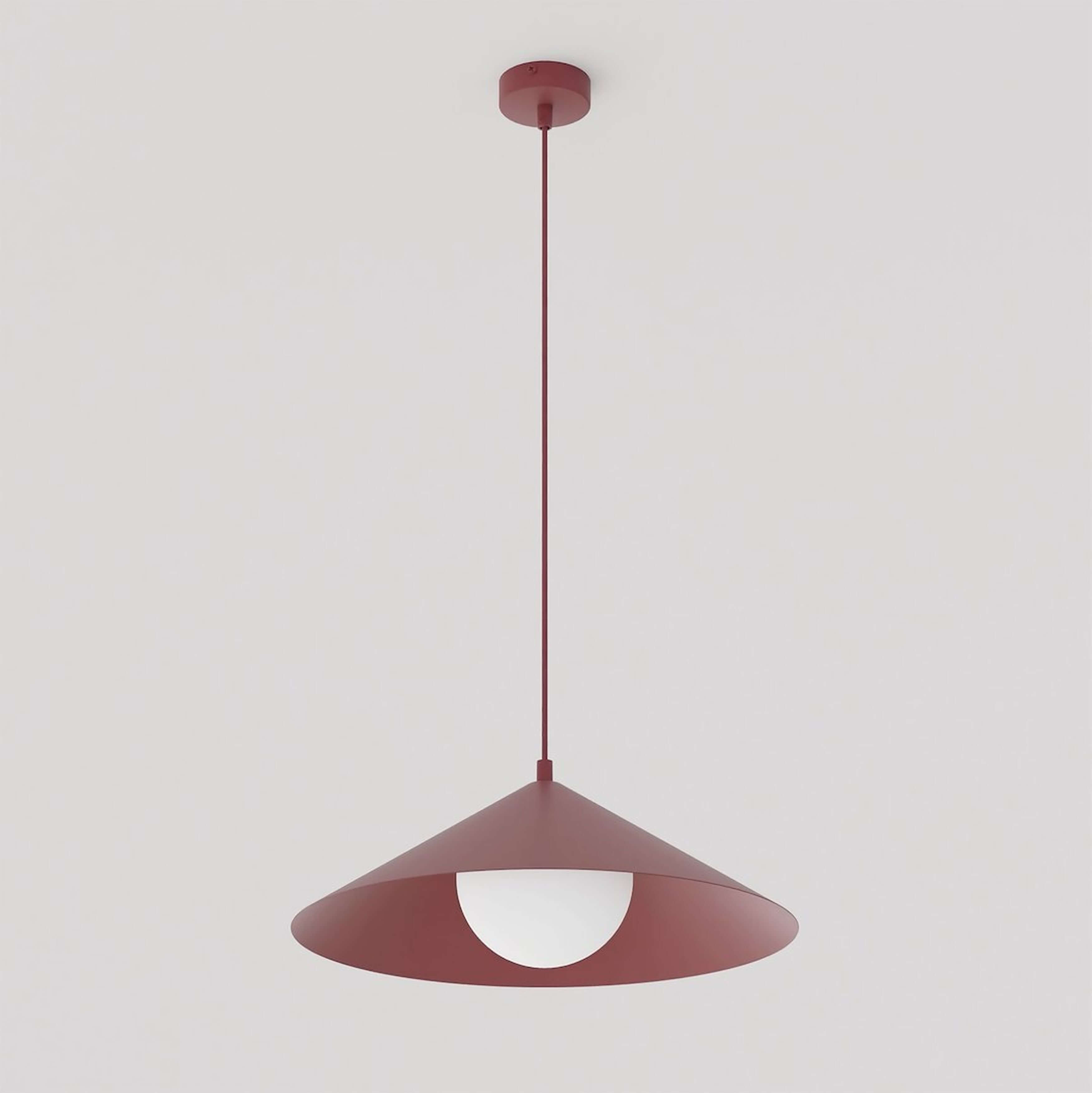 Emibig Mono lámpara colgante 1x10 W ópalo 1725/1M