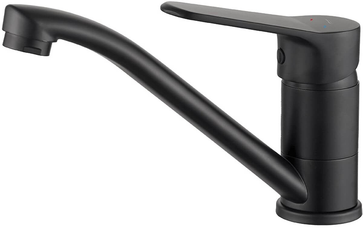 Kuchinox Atez grifo para lavabo de pie negro BTK_726D