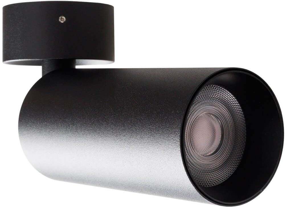 MaxLight Halo lámpara de techo 1x9 W negro C0246