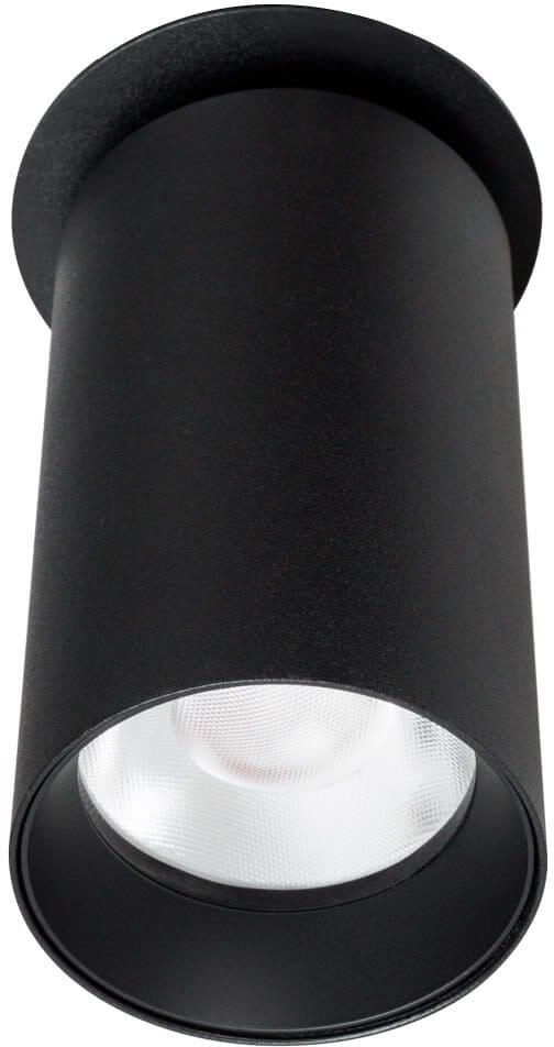 MaxLight Halo lámpara de techo 1x9 W negro H0127