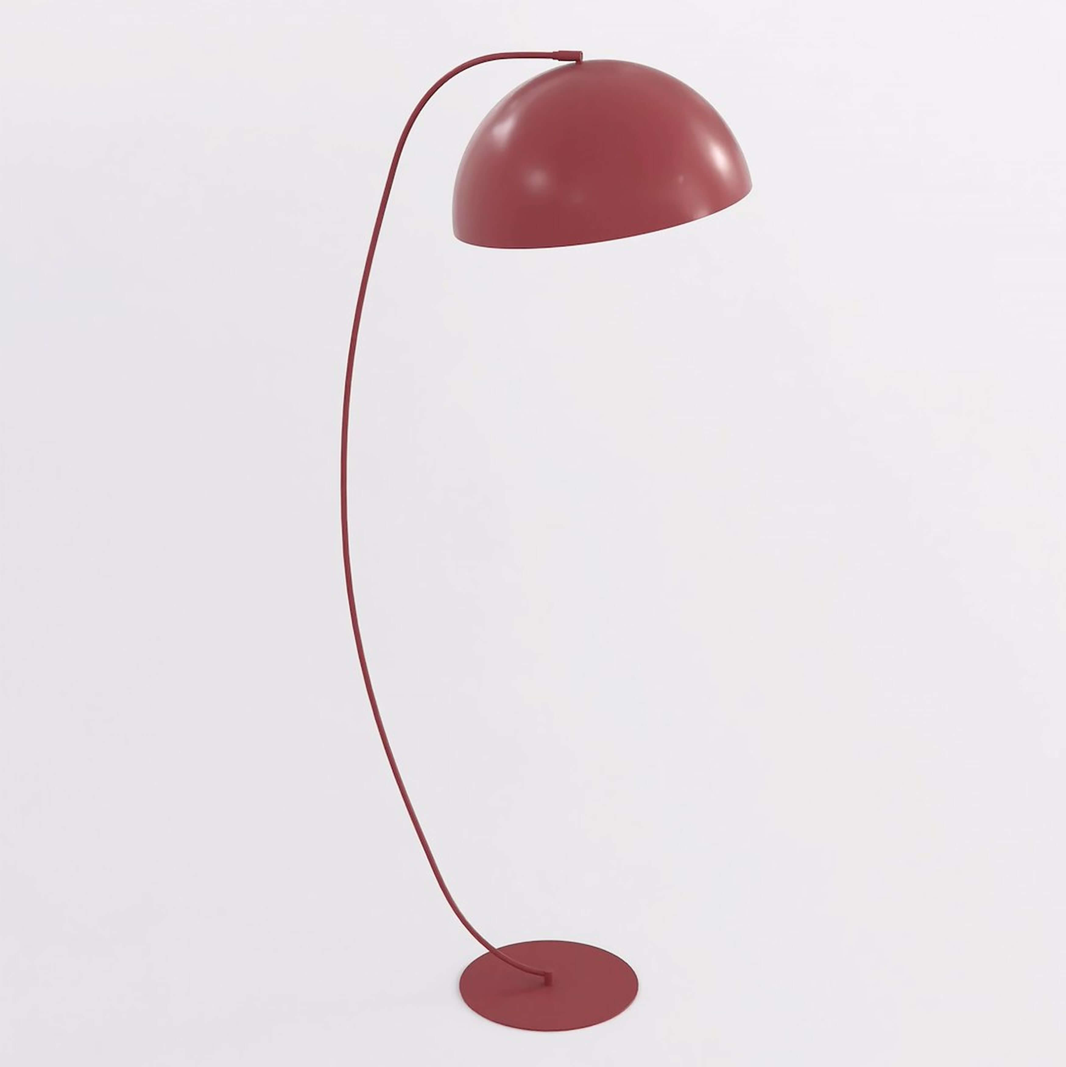 Emibig Arcos lámpara de pie 1x10 W rojo 1614/LP1