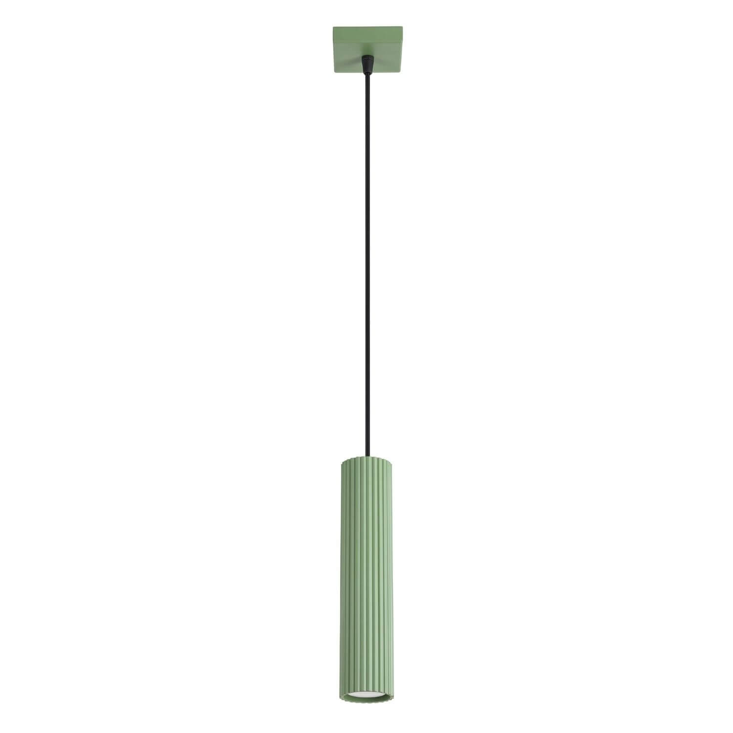 Sollux Lighting Karbon lámpara colgante 1x10 W verde SL.2333