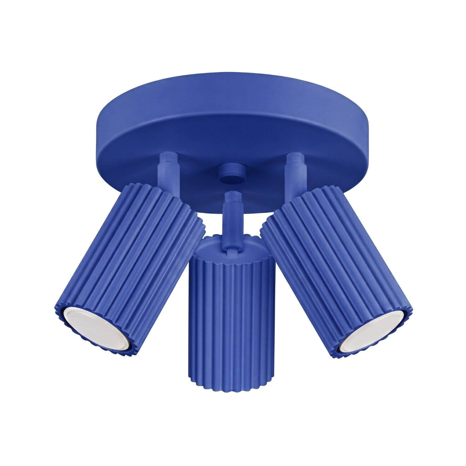 Sollux Lighting Karbon lámpara de techo 3x10 W azul SL.2323