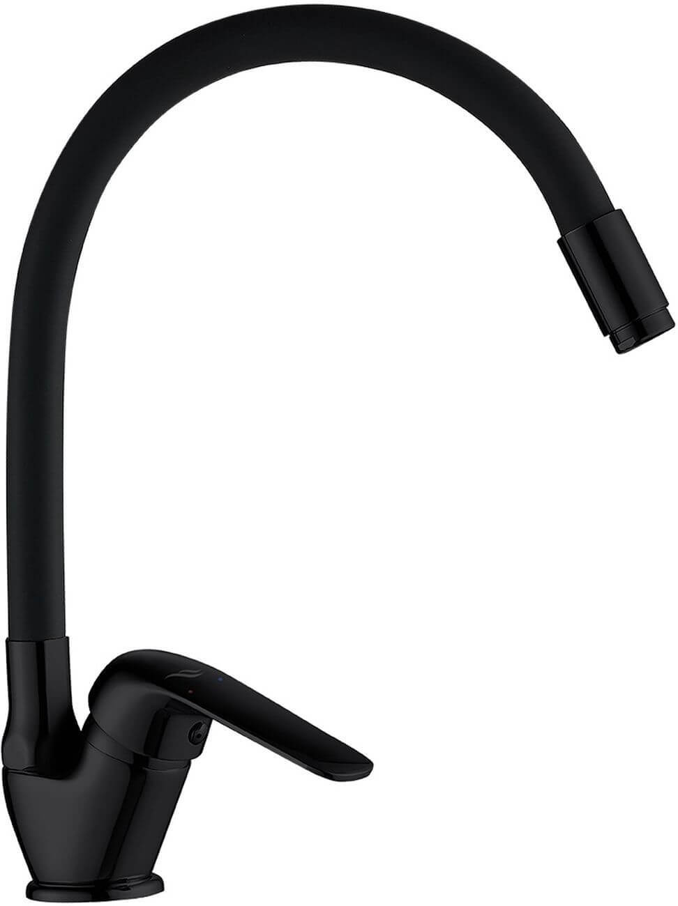 Kuchinox Elza grifo de cocina de pie negro BKE_B67D