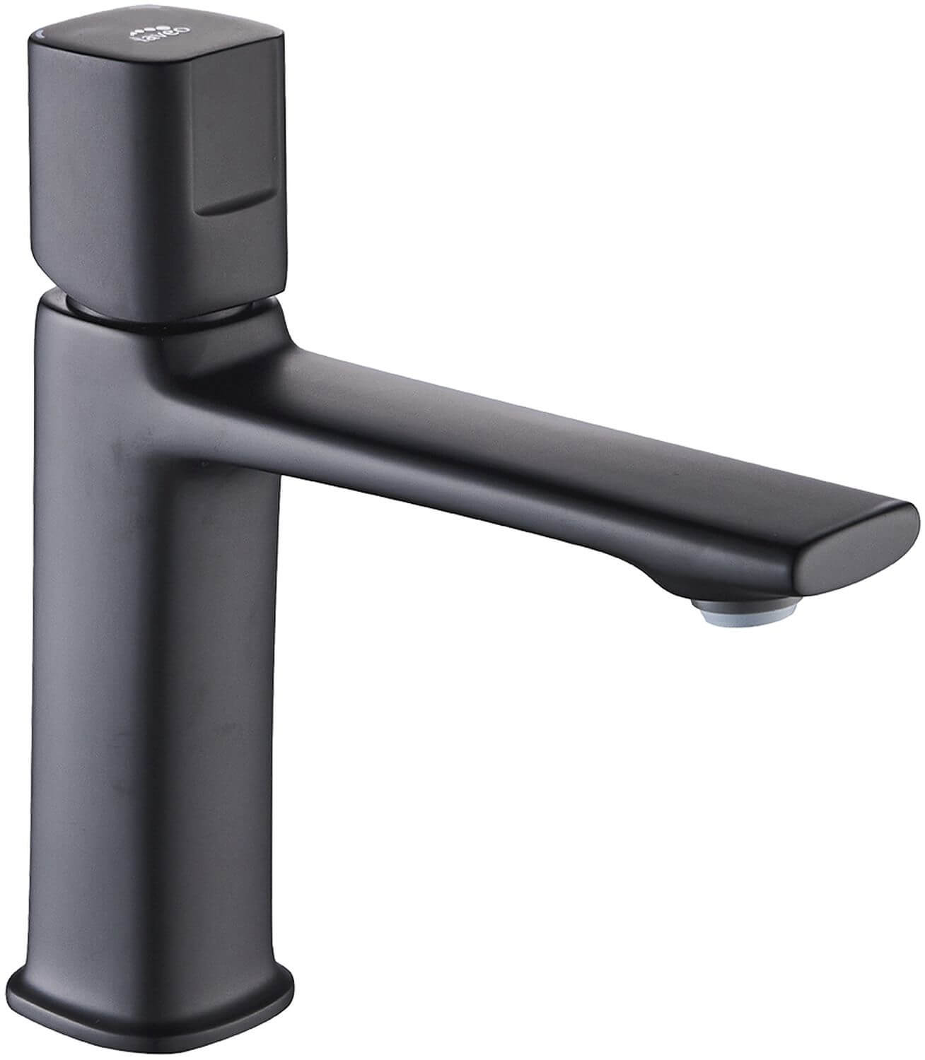Laveo Tores grifo para lavabo de pie negro BVT_722D