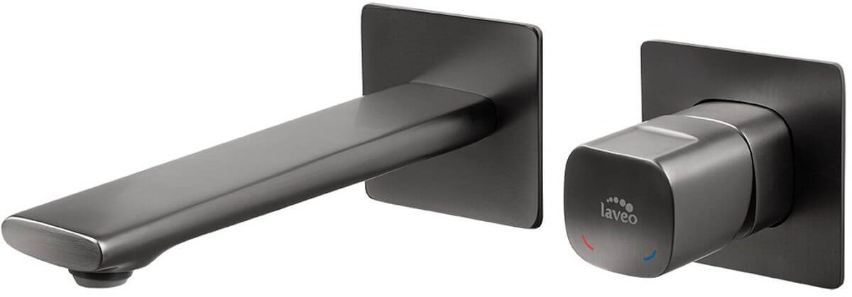 Laveo Tores grifo para lavabo empotrado grafito BVT_922P