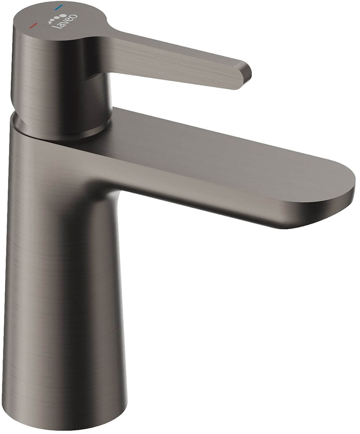 Laveo Cone grifo para lavabo de pie grafito BVC_922D