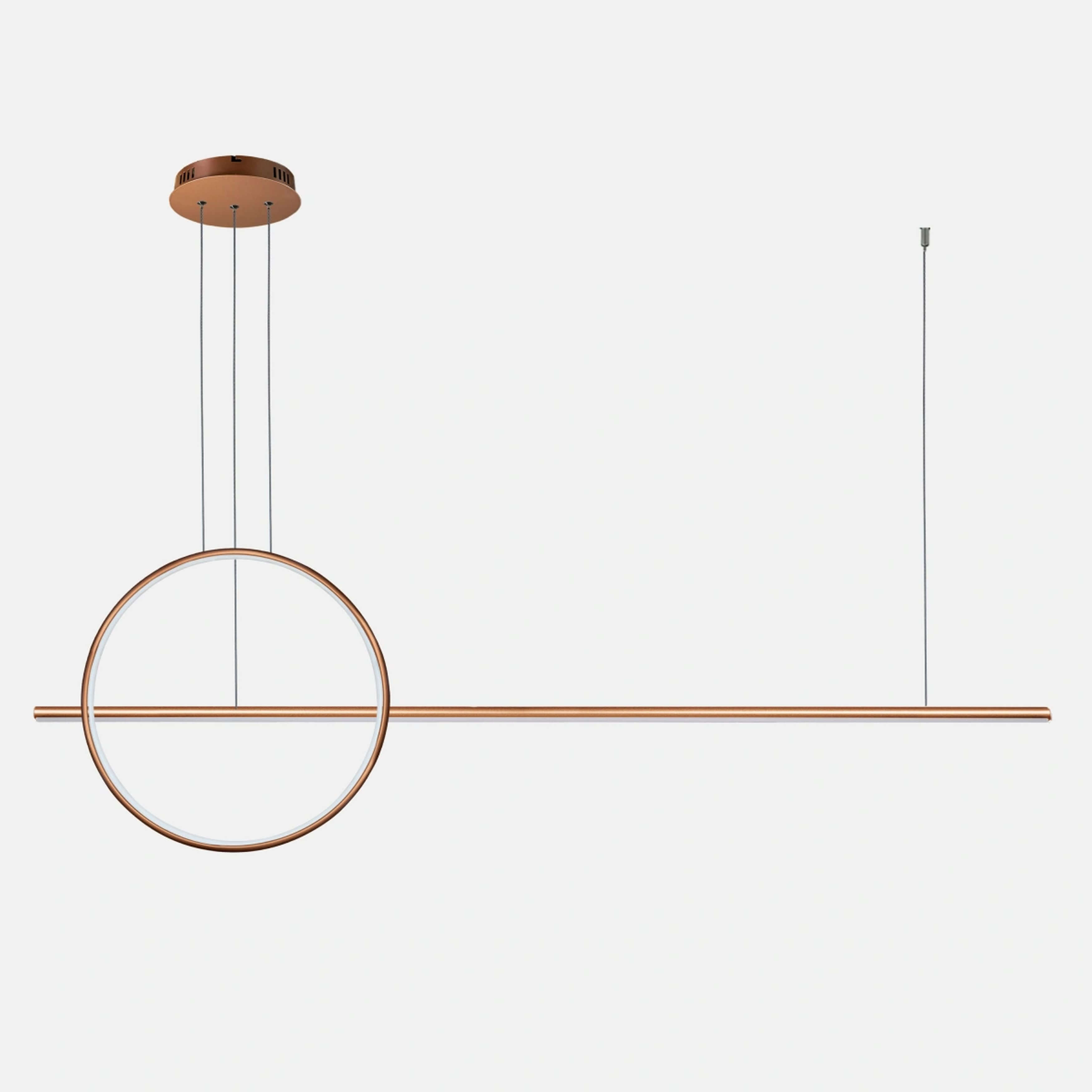 Altavola Design Linea lámpara colgante 1x W cobre LA087/PX143_40_4k_copper_Dali