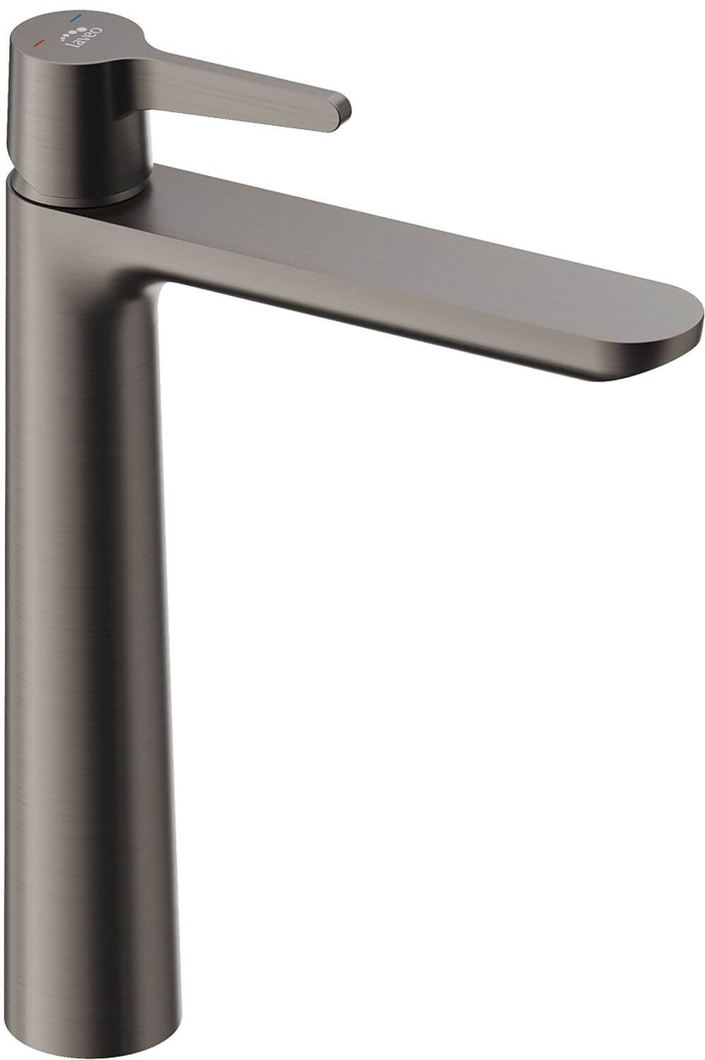 Laveo Cone grifo para lavabo de pie grafito BVC_92ND