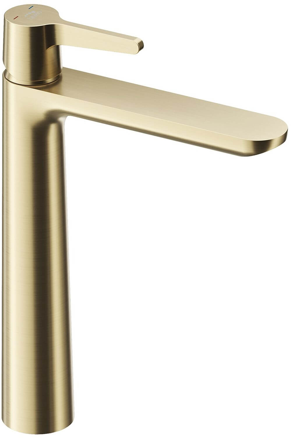 Laveo Cone grifo para lavabo de pie oro BVC_G2ND