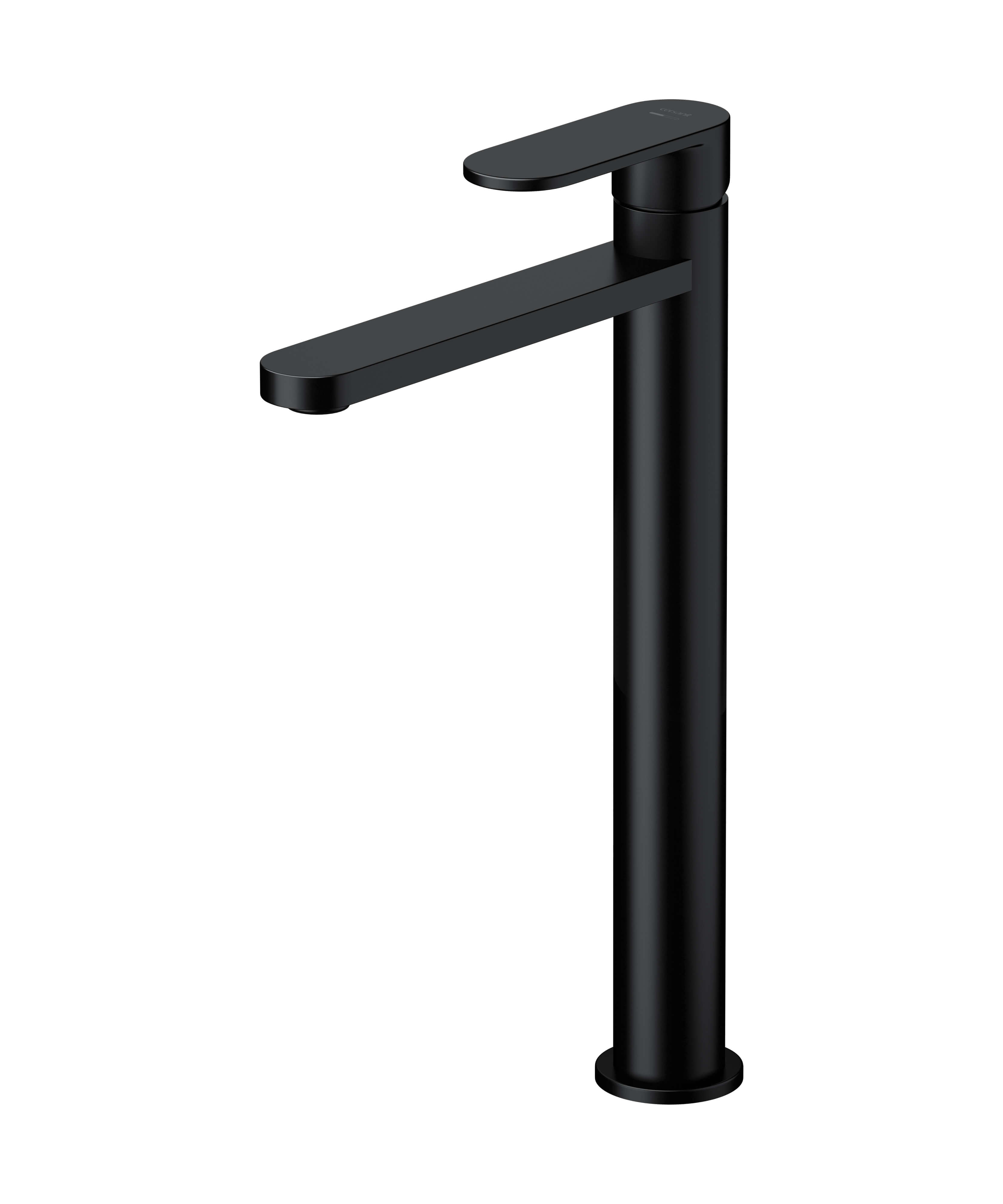 Cersanit Luna grifo para lavabo de pie negro S1057-005