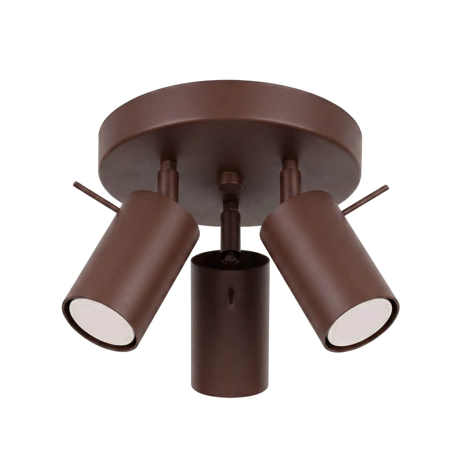 Sollux Lighting Ring plafón 3x10 W marrón SL.2198