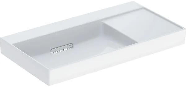Geberit One lavabo 90x48 cm rectangular clásico blanco brillante 505.042.00.1