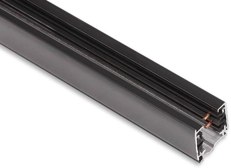 MaxLight 3F carril magnético x W negro MHT1-300-BK