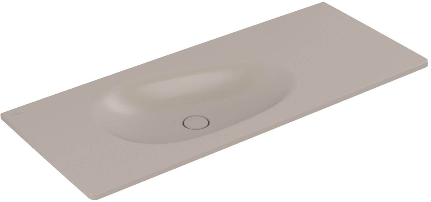 Villeroy & Boch Antao lavabo 120x50 cm rectangular para mueble marrón/beige brillante 4A77L3AM