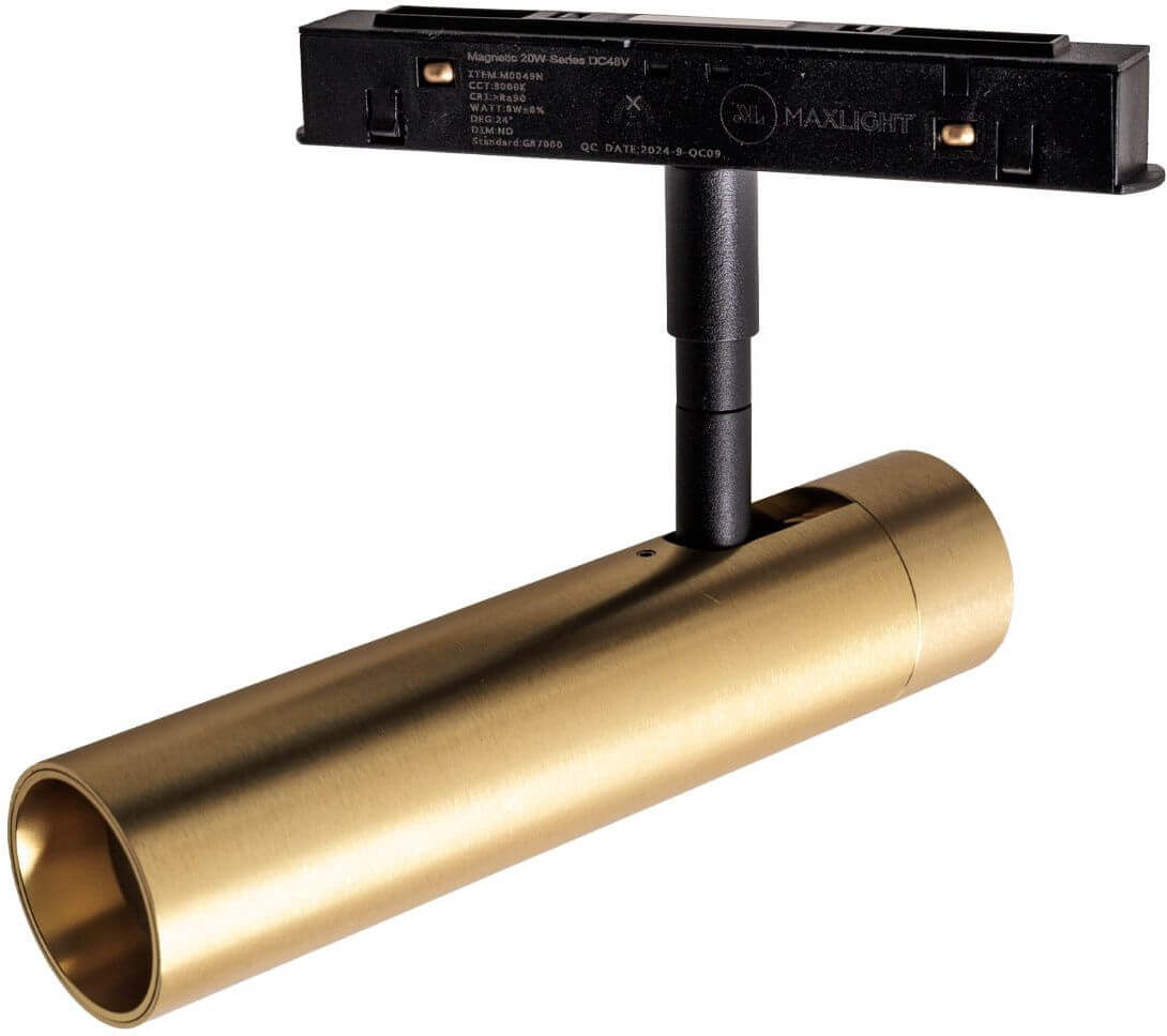MaxLight Magnetic lámpara magnética 1x8 W oro M0049Z