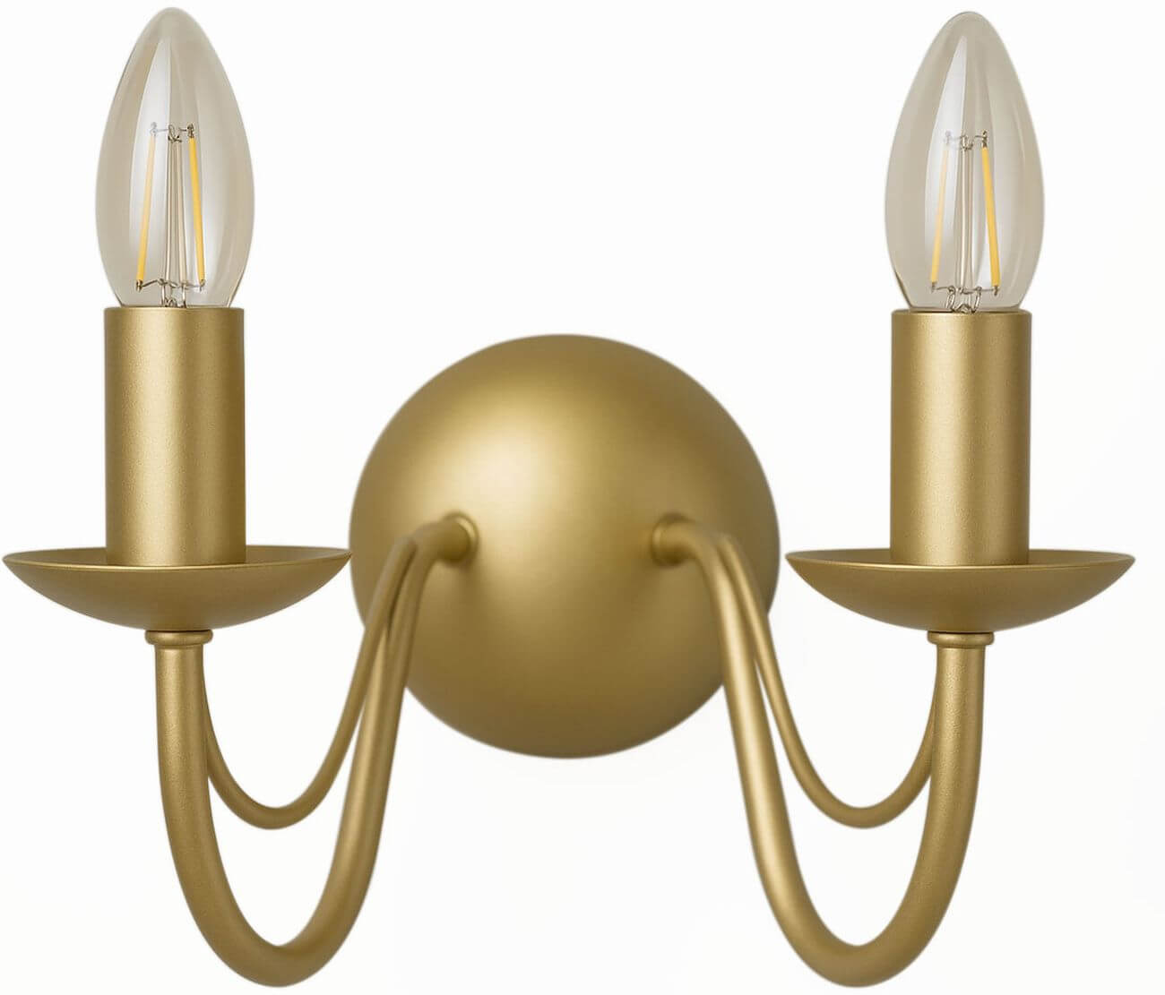Kaja Bartez lámpara de pared 2x10 W oro KZ-3994